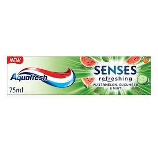 아쿠아 프레쉬 영국 치약 센스 리프레싱 75ml 3팩, 1개, 1ml