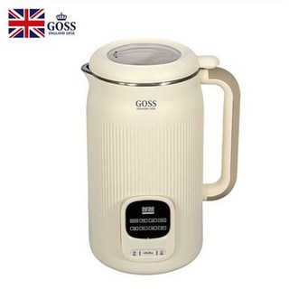 웰리빙 가정용 FULL스텐 올터치 두유제조기 대용량, 밀크화이트 1200mL