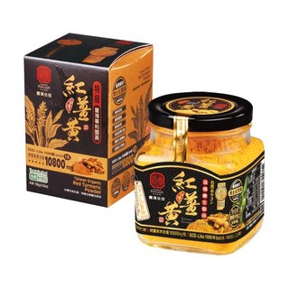 豐滿生技 紅薑黃粉 特級專利 10800毫克薑黃素 120公克/罐, 120g, 1罐