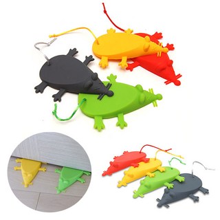 귀여운모양 문닫힘방지 도어스토퍼 문고정대 손끼임방지패드, 생쥐(옐로우)