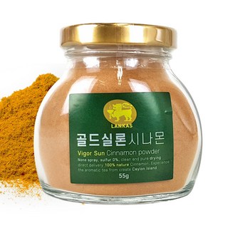 랑카스 골드 실론시나몬 파우더, 55g, 1개