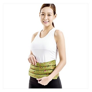 천연허브 100% 라벤더 로즈마리 레몬그라스 카시아토레 허리복부 냉온찜질팩고급형 - 카키, 1개