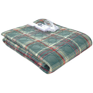 국내생산 전자파없는 카본 탄소매트 안심 항균 전기매트 1인용 2인용, 더블(135 x 180 cm), 체크그린