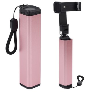 旅行便攜手機支架 摺疊桌板懶人支架 飛機手機架 桌面固定伸縮收納, 1個, 經典款【行程可用 迷你可折疊】少女粉, 經典款【行程可用 迷你可折疊】少女粉