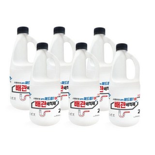다정다감 시원하게 세척 해드림 배관세척제 2L 6개