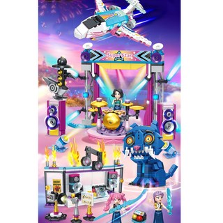 FATTYS 케이팝 데몬 헌터스 캐리터 블럭 세트, 1세트, 4종