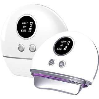 이매직 갈바닉 피부마사지기 괄사 마사지기 9단계조절 4가지LED 얼굴&바디마사지, 화이트