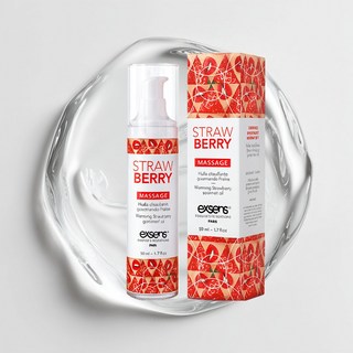 [ 비자극 인증 성분으로 더 부드럽게 ] 향긋한 딸기향 부드러운 텍스처의 산뜻한 워터리 바디 마사지젤