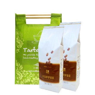 上田 藍山咖啡 曼特寧咖啡 附提袋, 450g, 2個, 全豆咖啡（未研磨）