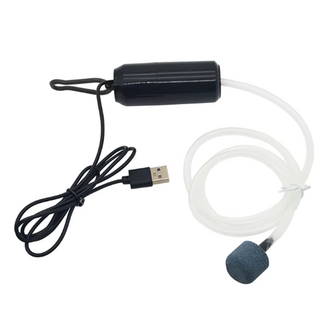 USB 미니 어항 공기 펌프 산소발생기 기포돌 수족관 무소음 가정용 에어 공급기, 1개