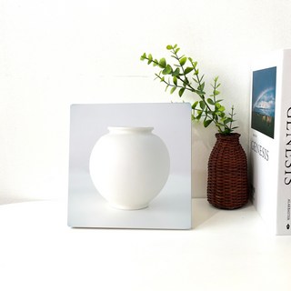 달항아리 해바라기 사과 금나무 풍수 돈 들어오는 액자, 1개, 17.7cm x 17.7cm