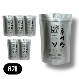 추어명인 추어탕 550g, 6개