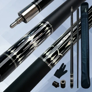 전문 탄소 섬유 당구 큐 스틱 가방 세트 Carom 직업 풀 게임을위한 12.5mm 팁 액세서리, 1개, 01 4 piece set