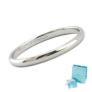 Tiffany & Co. 戒指 簡約圓弧設計 經典時尚單品