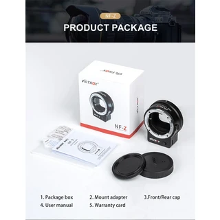 VILTROX NF-Z NIKKOR F 렌즈-Nikon Z 카메라 마운트 어댑터 II 용 자동 초점 풀 프레임 렌즈, 01 Nikon F, 01 CHINA, 01 NF-Z