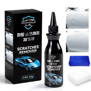 LJL 자동차 스크래치 제거제 자동차 스크래치크림 흠집제거제 자동차 페인트 복원 도장면 복원 전컬러 사용가능, 1개, 120g
