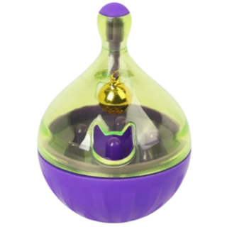 케이크루 스낵볼 재미있게 건강한 고양이 간식볼, 1개, 퍼플