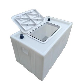 횟집 물고기 운반 물고기통 활어통 상자 낚시 수산 플리스틱 이동 운송 활어 플라스틱 플립, 47.300리터밀봉뚜껑120.5-55-50