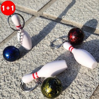 볼링핀 키홀더 볼링용 열쇠고리 스포츠기념품 미니어처