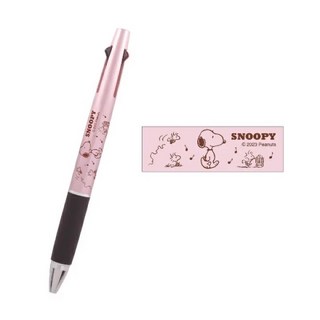 JETSTREAM 史努比 2合1 原子筆 溜溜筆 - 日本製油性筆/自動鉛筆/紅黑雙色機能筆, C, 1個