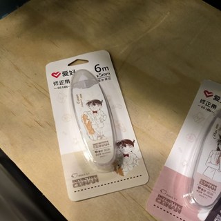 現貨 名偵探柯南立可帶 正版授權 怪盜基德 小蘭 立可帶 修正帶, 1個, 柯南, 柯南