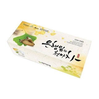 박달재 은행잎과 천마차 1박스50봉, 50개, 1개, 50개입, 1g
