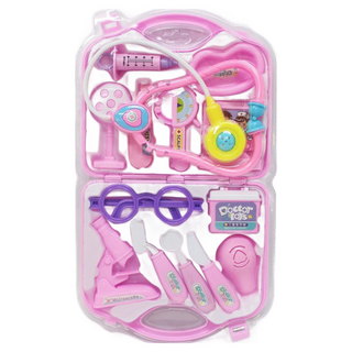創B 護士醫生遊戲玩具組 NO.546-11 手提醫生組 家家酒玩具, 粉紅色, 1個