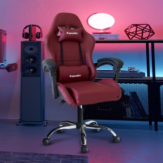 電腦椅傢用電競椅可躺舒適賽車椅人體工學辦公椅遊戲競技椅子跨境, 紅黑聯動扶手可躺135度+鋼製腳（推薦）