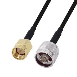 RG174 동축 케이블 SMA Male To SMA Male Female 커넥터 동축 RF 점퍼 피그 테일 10CM 20CM30CM 50CM 100CM 200CM, 1개, 1) 30cm - NM-SMAM-RG174