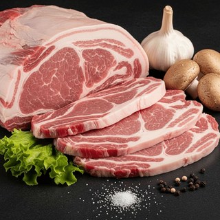 [당일출고] 냉동 염지목살, 1개, 2kg