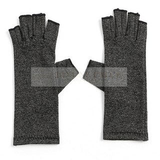 재넌 압박장갑 손가락 마디 관절 통증 압박 손목보호대 반장갑 L 스포츠 운동, 형(지압)-S, 1개