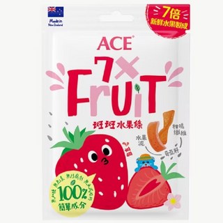 Ace 斑斑水果條, 32g, 1個, 斑斑水果條草莓+奇牙籽