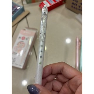 按動轉轉筆 - 轉轉樂造型黑筆 - 按壓速乾筆, 1個, 白, 白