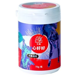 COCO*毛萬 犬貓保養粉品系列 (貓離胺酸/排毛粉/益生菌/葉黃素粉/全方位營養粉/深呼吸/魚油粉), 1個, 犬貓用心好好 70克