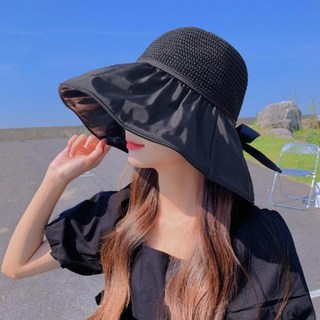 해피제이 챙넓은 밀짚 모자