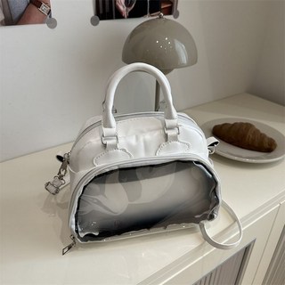 日系痛包女生二次元制服包JK單肩包大容量斜挎包, 白色單包