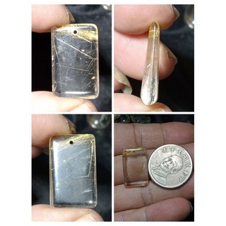 晶棋 水晶髮晶項鍊吊墜鎖骨鍊