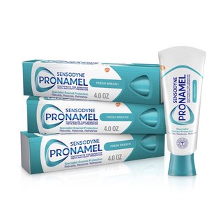 Pronamel Sensodyne xFresh Breath 琺瑯牙膏 薄荷口味 4oz, 1個, 四條