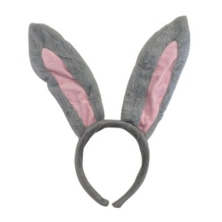 WULA烏拉 動物方城市配件 狐狸尾巴 尼克狐狸髮箍 哈茱蒂兔子耳朵髮箍 Judy兔子警官帽