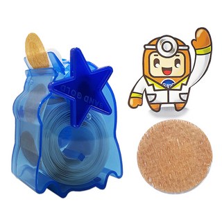 밴드골드 밴드랩 20파이 주사용원형밴드 니플패치, 5개