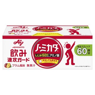 AJINOMOTO 味之素 胺基酸能量補充粉隨身包 李子風味 60條入, 1盒, 180g