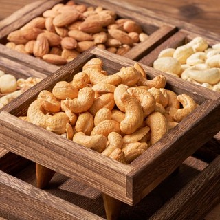 周周生活 特大鹽炒腰果 小火低溫炒製 鹹香酥脆不燥熱 健康堅果零食, 5包200g送(酥糖及堅果試吃包), 1個