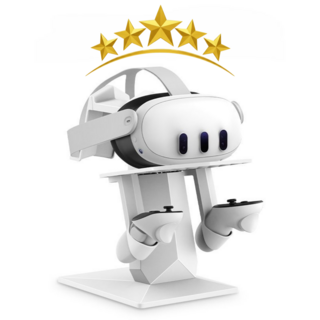 다있어유 오큘러스 메타퀘스트 2 3 3s 완벽호환 거치대 스탠드 깔끔 세련된 디자인, 1개, 1.화이트