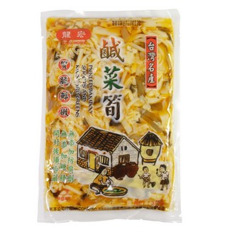 鹹菜筍 龍宏醬業 精選高山筍 嚴選本土酸菜 花蓮小舖, 1個, 小包375