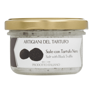 Artigiani del Tartufo 義大利職人黑松露鹽 - 松露鹽 海鹽 牛排鹽, 100g, 1個