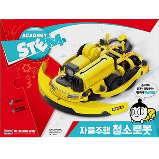 아카데미과학 자율주행 청소로봇 18187, 혼합색상, 1세트