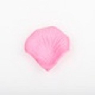 仿真玫瑰花瓣 婚禮生日求婚佈置拍照道具裝飾, 深粉, 1個