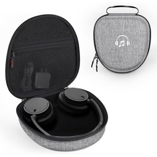 소니 헤드폰용 핀티 하드 케이스 WH-CH720N/710N/520/510/1000XM 보호 호환 | 헤드폰 | 휴대용 | 커버 블랙 WH-1000XM6/XM5/XM4/WHXB910, Gray, 1개, 그레이