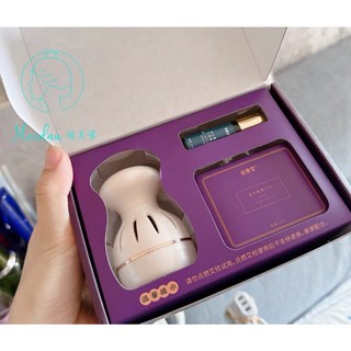 艾灸小紫儀/美容院臉部按摩必備/艾柱, 1個, 米白色艾灸小紫儀一組(含艾柱12顆和鑷子, 米白色