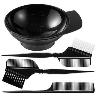 comet DIY染髮工具組 容器 + 染髮梳 2支 + 尖尾梳, #PL07002358745, 1組